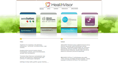 Desktop Screenshot of healthvisor.fi